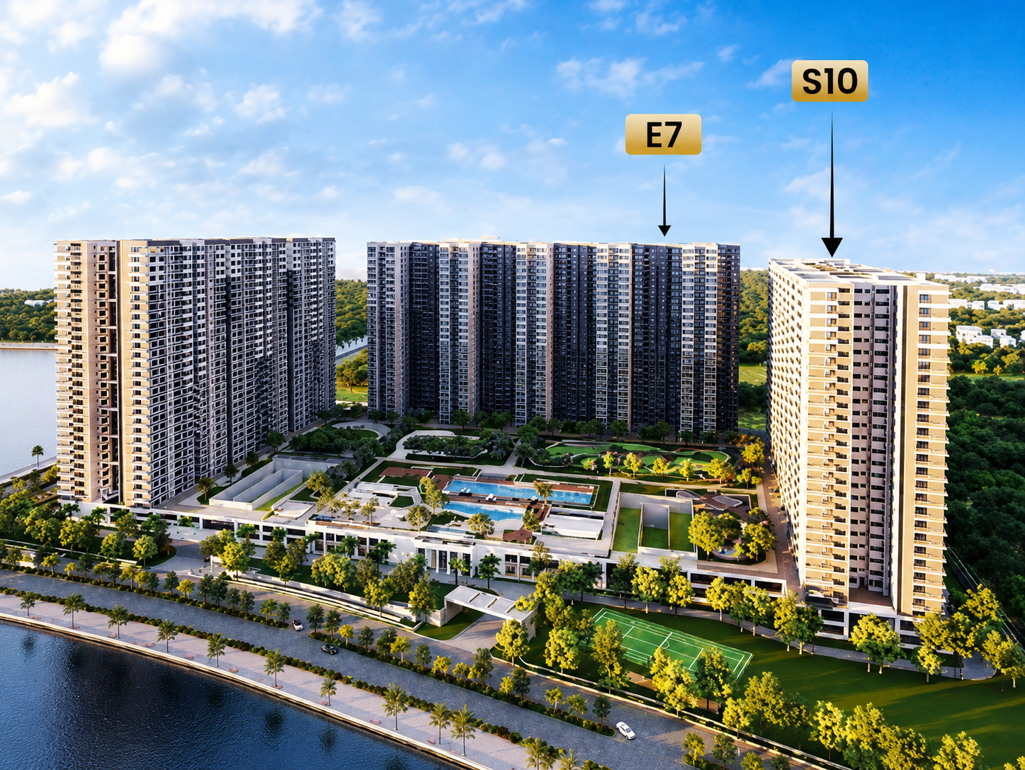 Newly Launched Towers at Marina One